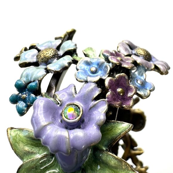 Kirk's Folly "To Bee or Not To Bee" Hinged Cuff Bracelet—AB Wings—Old Stock—NWT - Picture 15 of 16